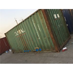 Cheap 20 Feet Used Steel Storage Containers / 2nd Hand Containers For Sale for sale