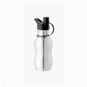 Cheap 500ml Single wall stainless steel sports bottle with lid for sale