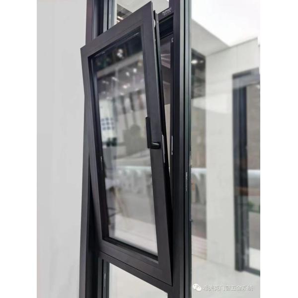 Quality Modern Aluminium Awning Windows Customized Crank / Motorized Operation wholesale