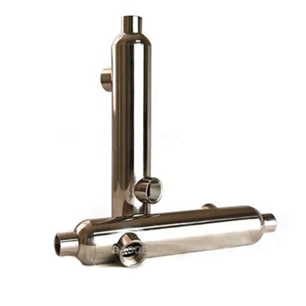 Quality Customize stainless steel Ti material plasma welding shell and tube heat exchanger swimming pool heat exchanger wholesale