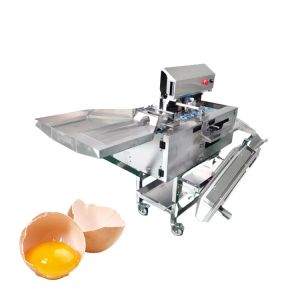 Stainless Steel Egg Separator Machine 3000pcs/H White Yolk Egg Breaking And