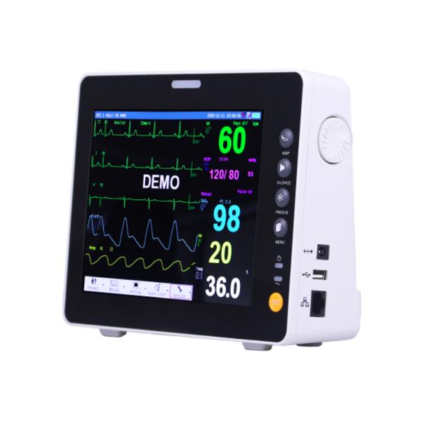 Quality Portable Multi Parameter Patient Monitor with 1 Year Warranty 2 Years Shelf Life and 7-Channel ECG for ICU Use wholesale