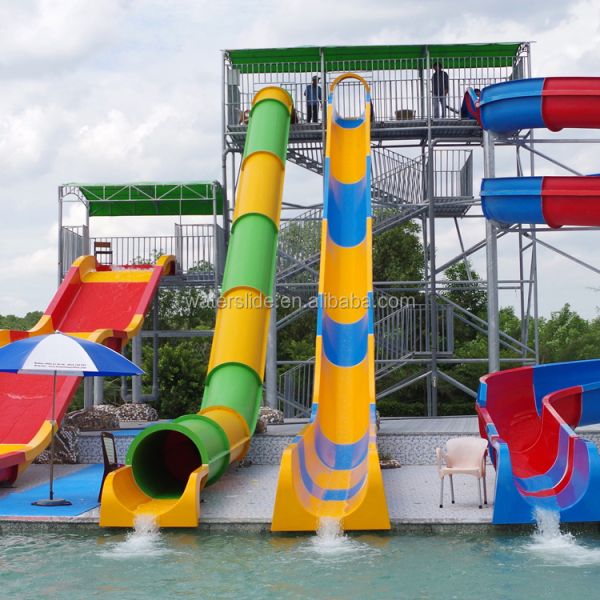 Quality Water Attraction Amusement Park Slides Swimming Pool Water Slide wholesale
