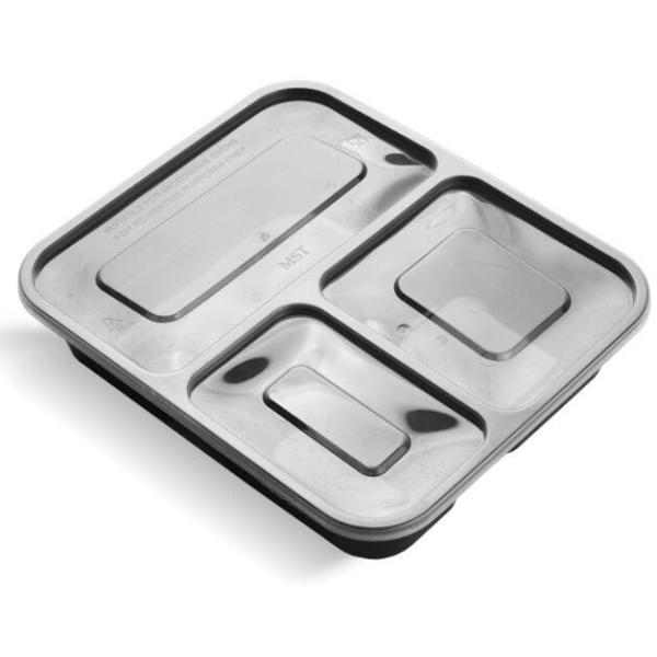 28oz Rectangular single-use Salad box manufacturer,Eco-friendly OPS Transparent