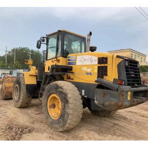 20 Ton Rated Load Komatsu WA 380 Used Loader Great Performance Construction