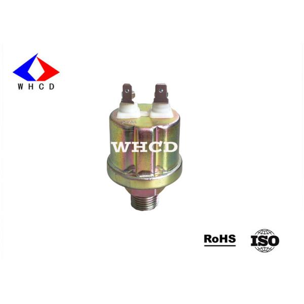 Steel Material 2 Pin Oil Pressure Switch Sensor / Car Oil Pressure Sensor 0.8