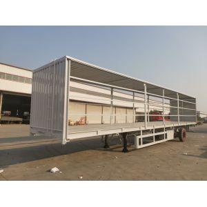 Side Wall/Curtain Side/Fence Semi Trailer with Mechanical Suspension and 12R22.5