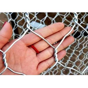 Cheap Wire Mesh Gabion Box Galvanised Gabion Mattresses 2.0 - 4.0 Mm Wire Diameter for sale