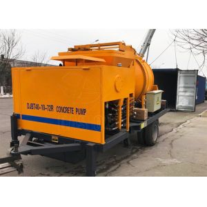China Mobile Concrete Mixer Pump , Mini Volumetric City Cement Mixer Pump on sale