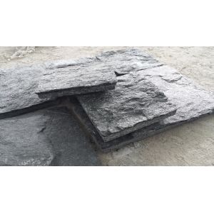 Black Quartzite Tiles Natural Quartzite Stone Wall Cladding Quartzite L Corner