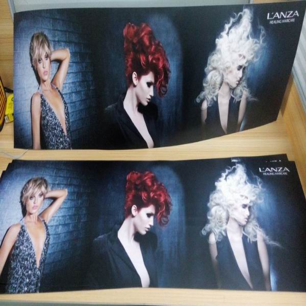 Quality super cool custom hair salon glow el poster, animation advertising panel wholesale