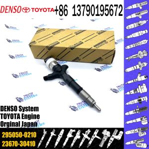 Common Rail Fuel Injector 23670-30410 Common Rail Injetor 295050-0210 For TOYOTA