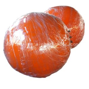 Bright Color Boat Dock Buoys Allow Energy Absorption With Bottom Conical Shape