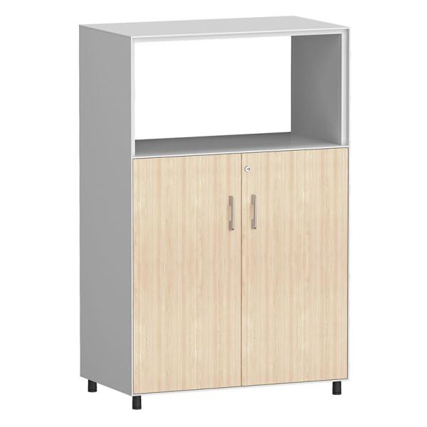 Quality Up Open Down Swing Door Modular Storage Cabinet With 1 Fixed Shelf Double Layers Plate wholesale
