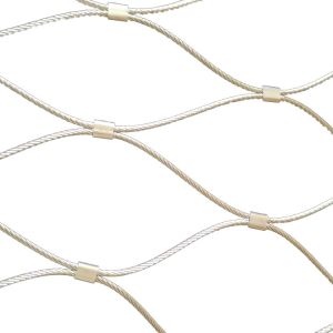 20mm to 200mm Mesh Size Architectural Decorative Stainless Steel Wire Rope Mesh