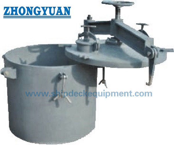 Quality JIS F2320 Type B Horizontal Opening Cargo Oil Tank Hatch Cover Marine Outfitting wholesale