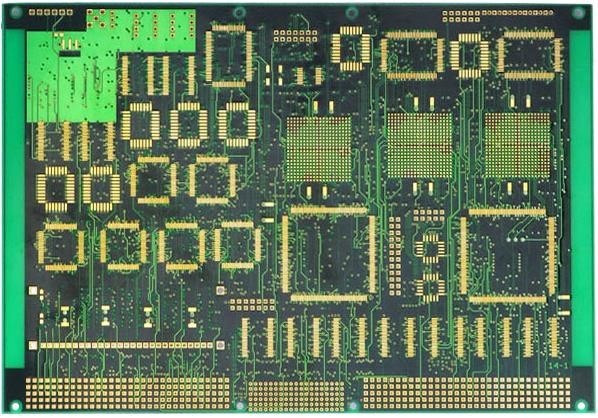 0.10mm Hole Surface Mount PCB Assembly 16 Layers With ENIG Surface Finishing PCB