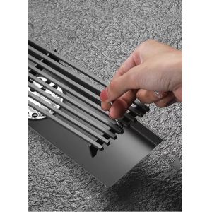 304 Material Linear Strip Shower Floor Waste Heat Resistance Easy Cleaning