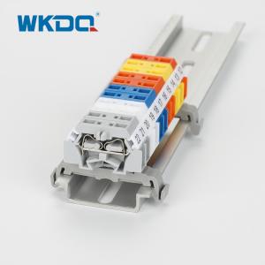 Cheap 261-361B Strip Spring Clamp Terminal Block Connector Mini Rail With Mounting Carrier for sale