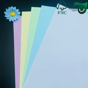 FSC Certified White Green A4 Carbonless Copy Paper 50g 55g CB CFB CF Variants