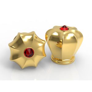 Existing Ready Mould Zamak Perfume Caps Style Hexagon Shape die casting Fea15