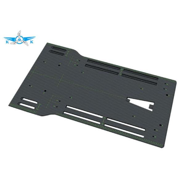 Precision Carbon Fiber board for Hemodialysis Machine Parts , Carbon Fiber plate