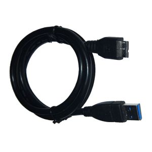 Cheap Black Round USB3.0 A Male to Micro Charge Cable for sale