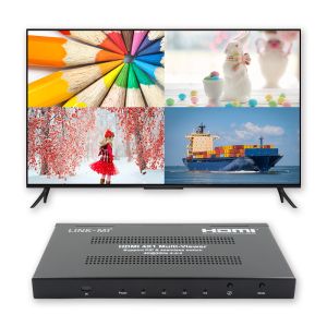 4k 4x1 HDMI Multi Viewer Video UHD Multiviewer Switching Seamless