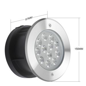 VDE SS316L Waterproof Underwater Led Lights RGB Changing 24 Volt 380LM