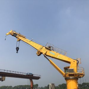 Electric 1.5T Hydraulic 36M Telescopic Boom Crane