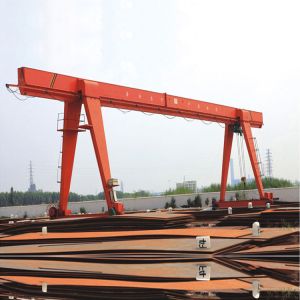 5t H4M S15M MH Model Single Beam Gantry Crane Q235B Material