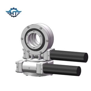 Compact Design Dual Axis Slew Drive / Electric Slew Drive For Dual Axis Solar