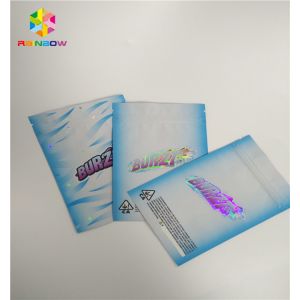 Childproof 3.5g Stand Up Zipper Pouch Bags Customize Print Runtz Pack Smell