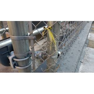 chain link wire mesh fence 50mm x 50mm hot dipped galvanized chain wire tension