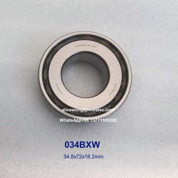 034BXW Automobile Gearbox Bearings 34.8x72x18.2mm Deep Groove Ball Bearings