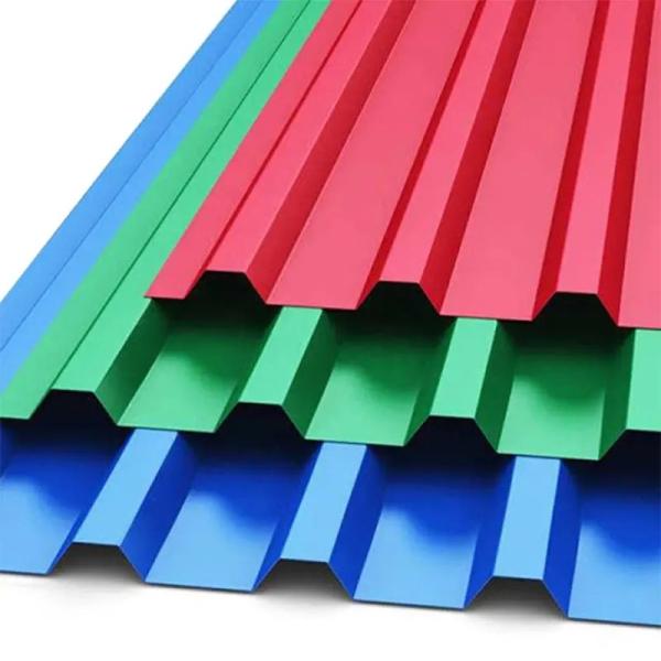 Quality Various Colors Corrugated Steel Sheet 1000mm SMP HDP With Standard Export Package wholesale