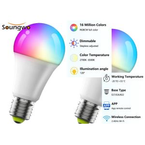 Bluetooth Mesh Light Bulb Network Group Control Smart Led Home Decoration