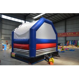 Customized Color 18ft Module Castle Inflatable Wet Dry Slide for Children PVC