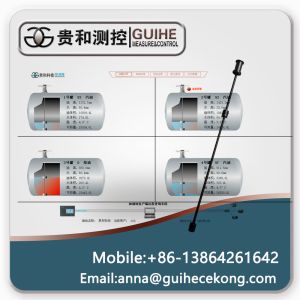 fuel filling station tank level monitoring / magnetic float type diesel fuel