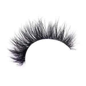 Reusable Natural 3D Mink Lashes , Handmade Craft Silk Individual Lashes