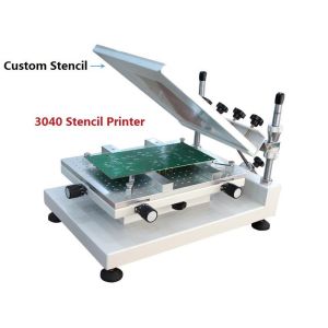 High Precision SMT 3040 Manual Solder Paste Printing Machine