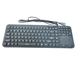 PS2 Industrial Touchpad Keyboard with white LED and IP68 touchpad
