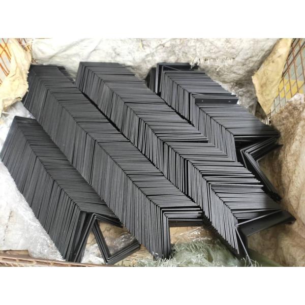 Standard Industrial Decor Iron J Hook Brackets Wall Angel Corner L Bracket with Lip