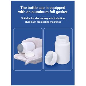 Empty Vitamin Plastic Pill Containers Capsule Medicine Bottles Bulk
