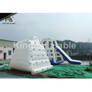 0.9mm PVC Tarpaulin 3 x 2m Inflatable Water Toy / Inflatable Floating Iceberg