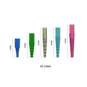 SC PC MM SX Fiber Connector 2.0mm 3.0mm OM2 Simplex Grey Housing