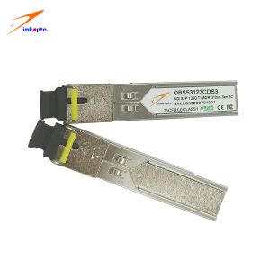 BIDI SFP 1.25G R1310nm 3KM SC Optical Module Transceiver