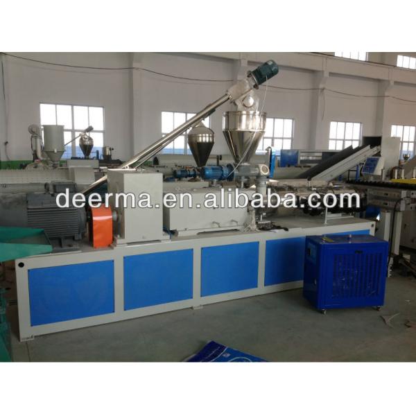 Customizable WPC Furniture Board Making Machine with 80mm Screw Diameter and Products
