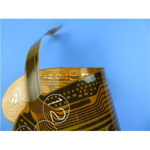 2-Layer Flexible Printed Circuit (FPC) Built on Polyimide for Sports Insole
