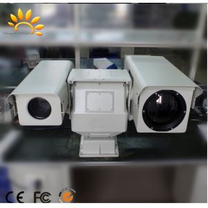 Dual Sensor Long Range Thermal Imaging Camera / Military Grade Infrared Security
